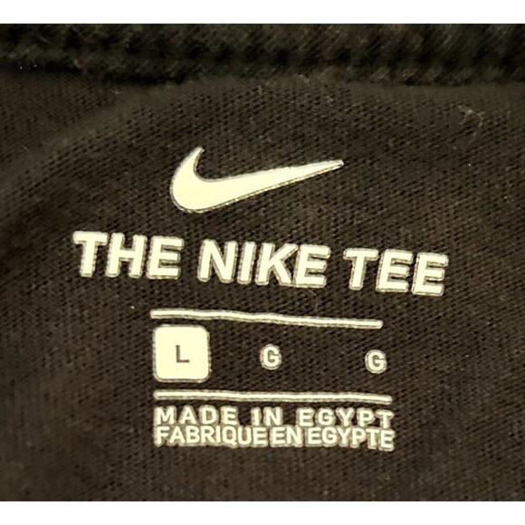 THE NIKE TEE Black Youth Short Sleeve‎ Crew Neck Tee Size Large - Picture 4 of 5